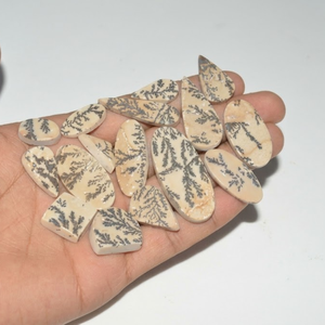 Rare Brown Psilomelane Dendrite Agate Stone | Raw Unpolished Natural | 35-40mm 100g | Pendant Making Jewelry Craft Material - Product Image 5