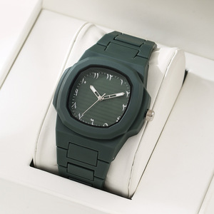 Reloj de Pulsera Casual para Hombre con Esfera Árabe, Reloj de Cuarzo Negro de Lujo para Hombre, Montre Arabe Pour Homme - Product Image 5