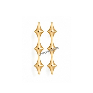 Tirador de Gabinete Rectangular Geométrico Moderno de Latón, Perilla Duradera, Ecológica y Antioxidante para Muebles de Almacenamiento y Armarios - Product Image 6