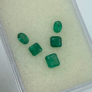 Piedra Preciosa de Esmeralda Zambiana Natural de la Mejor Calidad, 1.47 Quilates, 4MM/4.5MM/3x5MM, Tamaños Mixtos, Colgante de Joyería Fina al por Mayor para la Fabricación de Joyas - Product Image 1