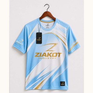 Fabricante de Camisetas Personalizadas, Camisetas de Algodón, Camisetas Extra Grandes, Impresión de Logotipos, Ropa Deportiva al por Mayor, ZIAKOT INDUSTRY Pakistán - Product Image 1