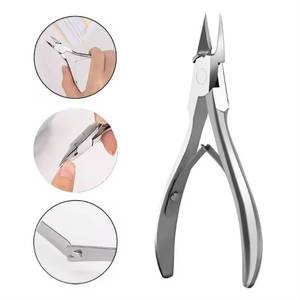 Coupe-ongles professionnel en acier inoxydable à mâchoires plates, ouverture large de 12,5 mm, lame tranchante pour le soin des ongles des doigts, usage adulte - Product Image 6