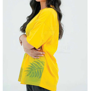 Venta Directa de Fábrica, Camisetas Extra Grandes para Mujer con Estilo Moderno, Ecológicas, 100% Algodón, para un Estilo Urbano, Transpirables, Precio al por Mayor - Product Image 5