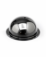 Dôme en acrylique transparent à bride, trou de 1 pouce, taille personnalisable, épaisseur 2-10 mm, couvercle durable pour caméra de vidéosurveillance, décoration intérieure, couleur personnalisée
