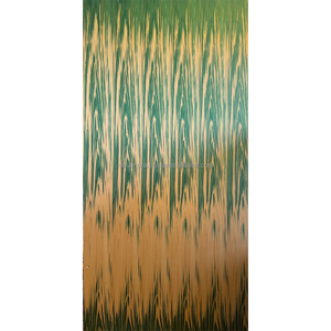 Contreplaqué fantaisie teinté vert Hinoki Cypress IRODORITAI, panneau de contreplaqué plaqué, revêtement en uréthane, design japonais, à carreaux et rayures - Product Image 1