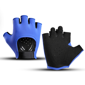 Custom Gym Fitness Gloves Half Finger Breathable Weightlifting Cycling Workout Mitts Anti Slip Palm High Quality - Product Image 1
