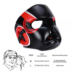 Casque de boxe Five B Sports, protection de tête en cuir PU, pour arts martiaux, casque intégral, logo personnalisable, emballage inclus. - Product Image 6