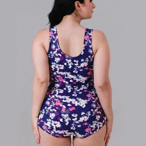 Traje de Baño Entero Estampado Vintage, Traje de Baño Sexy para Mujer, Ropa de Baño de Verano - Product Image 3