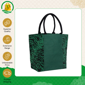 Sac en jute de qualité supérieure pour usage quotidien, écologique et économique, avec poignée rembourrée noire, en vente en Inde - Product Image 3