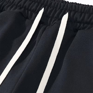 Survêtement homme noir et gris, 2 en 1, léger, manches longues, fermeture éclair, avec poche latérale - Product Image 6