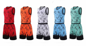 Concevez votre propre uniforme de basket-ball imprimé, 100% polyester, couleur et logo personnalisés, style tendance, meilleure qualité, séchage rapide, respirant - Product Image 2