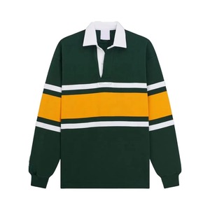เสื้อเชิ้ตแขนยาวผู้ชาย ผ้าถักลำลอง สีพื้น 100% ผ้าฝ้าย ระบายอากาศได้ดี ย้อมเส้นด้าย สีเขียว เหลือง ขาว คอปก ติดกระดุมด้านหน้า - Product Image 1