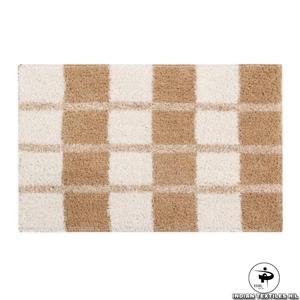 Custom Absorbent Microfiber Bath Rugs for Tub and Shower Boho STRIP OFF Bathroom Rugs - Product Image 2