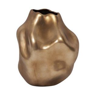Refined Metal Flower Vase Contemporary Decorative Centerpiece Suitable For Dining Room Coffee <b>Table</b> Interior Decoration Style - Product Image 1