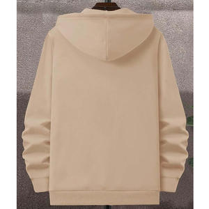 Sudadera con capucha de algodón OEM para hombre, sudadera con capucha con cremallera completa, sudadera con capucha con cremallera completa y estampado personalizado al por mayor. - Product Image 4