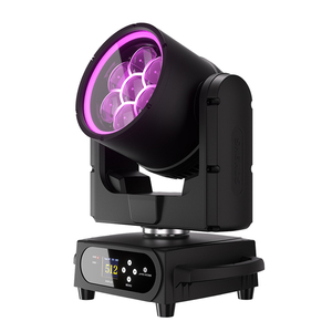 SHEHDS 7*40W IP66 Éclairage de Scène LED Étanche DMX 26/70CH Lyre Mobile pour Mariage, Concert en Plein Air, Événement - Product Image 1
