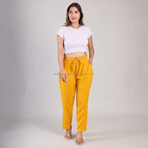 Pantalons cargo en gros Nardon Apparel, pantalon décontracté pour femmes, vêtements pour femmes, pantalon pour femmes, pantalon taille haute avec poche - Product Image 3