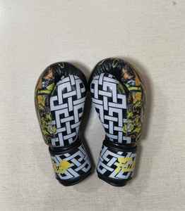 Gants de boxe professionnels RTS neufs, Fairtex Hook & Look, en cuir de vachette véritable, antidérapants, anti-humidité, pour entraînement MMA. - Product Image 5