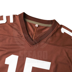 Maillot de football américain de style actuel, faible MOQ, vêtements de sport, maillot de football américain à vendre - Product Image 3