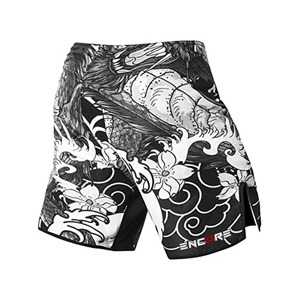 Shorts MMA personnalisés de haute qualité, imprimés par sublimation, pour hommes, femmes et enfants, shorts de boxe - Product Image 4