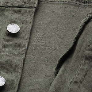 Veste en jean pour homme à manches longues, nouvelle arrivée, fabrication en usine, design personnalisé, prix bas, vente en gros, veste d'hiver pour homme - Product Image 6