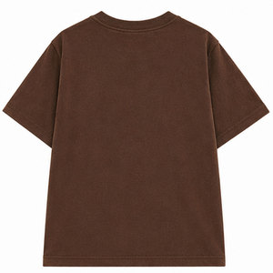 Camiseta de Punto de Manga Corta con Cuello Redondo de Algodón Premium para Niñas, Ajuste Cómodo, Ropa de Verano a la Moda, Servicios OEM ODM - Product Image 2