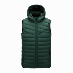 Trending Mens Sleeveless Puffer Vest Hot Breathable Winter <b>Jacket</b> with Custom Size and Color Premium Quality Pocket Decoration - Product Image 4