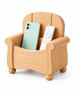 Wooden <b>Remote</b> Control Storage Rack Organizer with 5-Layer Modern Design Handmade Detachable for TV AC Electronic Accessories - Product Image 1