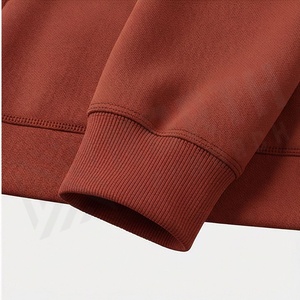 Survêtement à capuche pour homme, couleur unie, fermeture éclair intégrale, vêtements de sport décontractés avec poches latérales, vêtements d'automne, mélange de polyester et de coton - Product Image 6