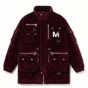 Veste bomber camouflage streetwear haut de gamme pour homme, multi-poches, style tactique outdoor, MALUZA INDUSTRIES - Product Image 4