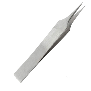 Stainless Steel Pointed Tip <b>Eyebrow</b> Tweezers Precision <b>Hair</b> <b>Removal</b> Tool Durable Beauty Care Equipment Made in Pakistan - Product Image 2