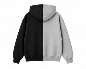 Sudaderas elegantes y de primera calidad con combinación de dos colores, sudaderas de moda, informales, de color sólido y personalizables. - Product Image 2