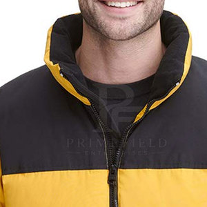 High Quality <b>Top</b> Selling <b>Bubble</b> Jacket Custom OEM Service Wholesale Winter Jacket for Men Casual Stand Zipper Front Eco-Friendly - Product Image 6