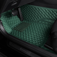 Tapis de sol de voiture sur mesure pour Audi, Toyota, Honda, Mercedes-Benz, BMW, Jeep, BYD, en cuir écologique, pour 90% des voitures, ensemble complet