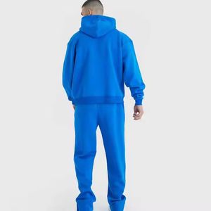 Conjunto deportivo de 2 piezas para hombre de alta calidad, informal, con estampado sólido, transpirable, para entrenamiento de baloncesto. - Product Image 3