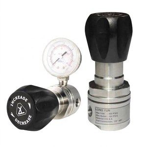Vanne régulatrice de pression en acier inoxydable 316, haute qualité, fabriquée à Taïwan - Product Image 1