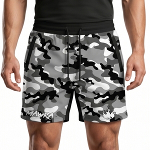 Pantalones Cortos MAWRA MMA con Estampado de Camuflaje, Secado Rápido, Unisex, para Adultos, Ropa de Artes Marciales Mixtas, Corte Regular, Impresión por Sublimación - Product Image 1