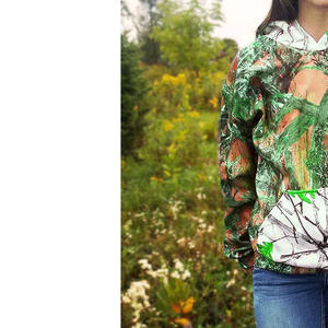 Prêt à expédier – Sweat à capuche camouflage 100 % coton, coupe standard unisexe, étiquette personnalisée, pour hommes et femmes - Product Image 2