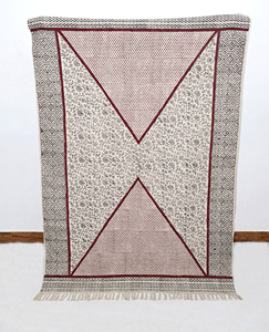 NYKO MART OCT-421 Soft Cotton Handmade Bohemian Style Non-Slip Eco-Friendly Washable Area <b>Rug</b> for Kids Teen Rooms Living Rooms - Product Image 6