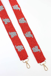 Correa ajustable con cuentas para bolso Go Noles Gameday, asa decorativa con bordado de cuentas de semillas, accesorio de moda - Product Image 5