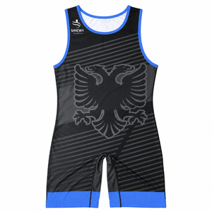 Nuevas Camisetas de Lucha Libre Personalizadas SINEWY SPORTS para Hombre, Elásticas, de Secado Rápido, Transpirables, Material Spandex/Poliéster, Internacionales - Product Image 1