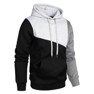 Sudadera con Capucha para Hombre, Manga Raglán, Color Sólido, Cierre Frontal con Cremallera, Corte Regular, Tejido de Forro Polar para Invierno, 100% Algodón, Transpirable - Product Image 2