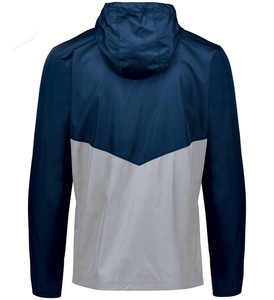 Chaqueta Cortavientos con Capucha y Cremallera para Hombre, Teñida en Prenda, Ligera, Impermeable, Transpirable y Ecológica para Uso en Exteriores - Product Image 2