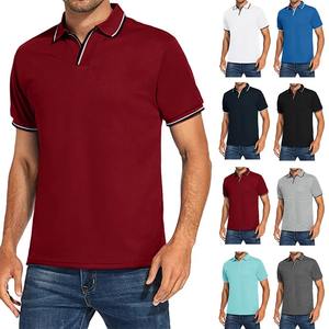 เสื้อโปโลสำหรับเด็กแขนสั้นผ้าคอตตอนคอมบ์220ลายปักโลโก้ตามสั่ง100% สำหรับฤดูร้อน - Product Image 1