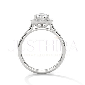 Most Selling Solitaire Pear Cut Diamond Ring for Everyday Wear Office Use and Elegant Styling <b>Wedding</b> Engagement Ring For He - Product Image 5