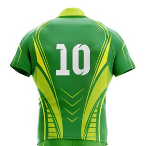 Ensembles de rugby sur mesure de qualité supérieure, dernier design, en polyester imprimé numériquement, uniforme d'entraînement de rugby à col mi-haut, vente en gros - Product Image 5