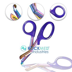 Ciseaux médicaux en acier et résine pour soins infirmiers Ciseaux traumatiques EMT Ambulanciers paramédicaux Infirmière Officier Bandage Ciseaux - Product Image 5