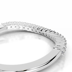 Anillo de Boda con Diamante Cultivado en Laboratorio, Corte Redondo, Certificado IGI, Aurevique - Product Image 3