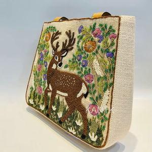 Nouveau Sac à Main Perlé Fait Main Coloré 2025 – Mini Sac de Soirée Brillant pour Femme - Product Image 1