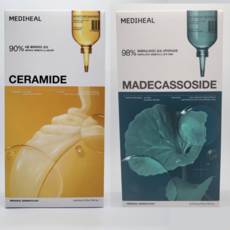 Maschera Essenziale Mediheal Ceramide + Madecassoside, 20 Pezzi (10 Fogli) Idratante con Ingredienti Vegetali, Scontata - Product Image 1